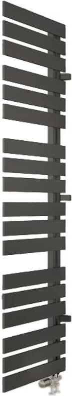 HSK Design radiator ruimteverdeler Yenga | 60x121.4 cm | CV en of electrische werking | Grafiet-zwart - Foto 3