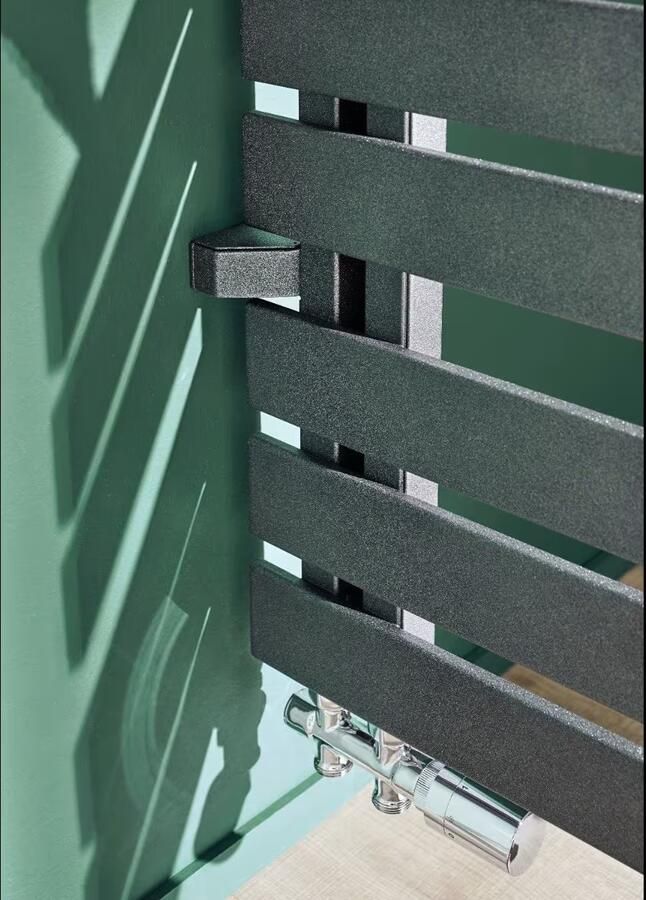 HSK Design radiator ruimteverdeler Yenga | 60x182.4 cm | CV en of electrische werking | Wit - Foto 2