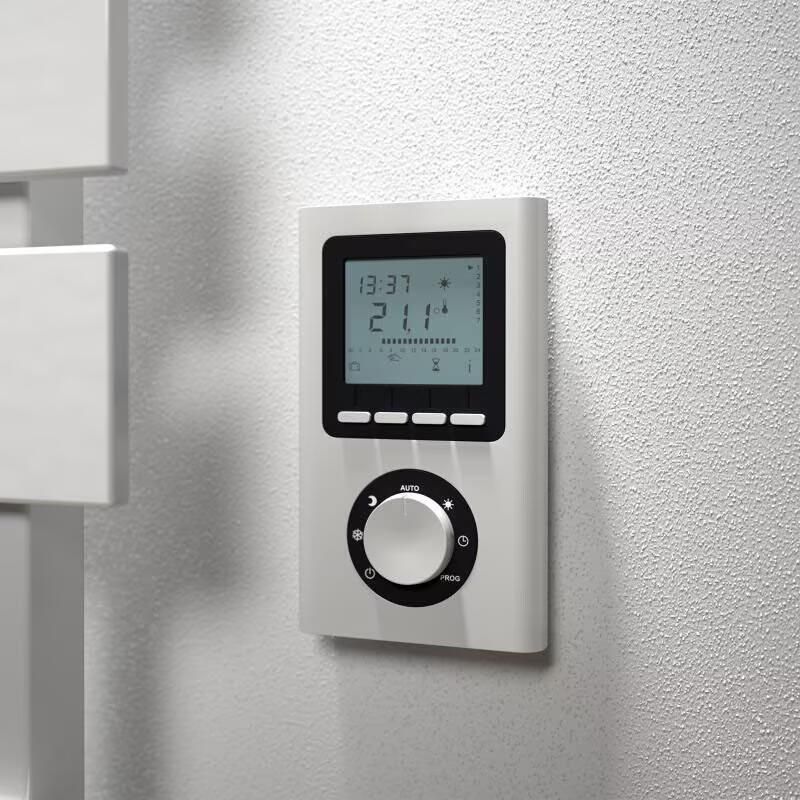 HSK Design radiator Yenga gevuld af fabriek | 60x115.6 cm | Met verwarmingselement 4 en afstandbediening | Wit - Foto 3