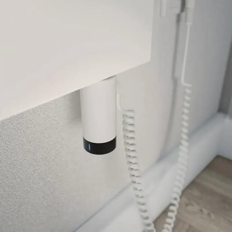 HSK Design radiator Yenga gevuld af fabriek | 60x182.4 cm | Met verwarmingselement 4 en afstandbediening | Wit