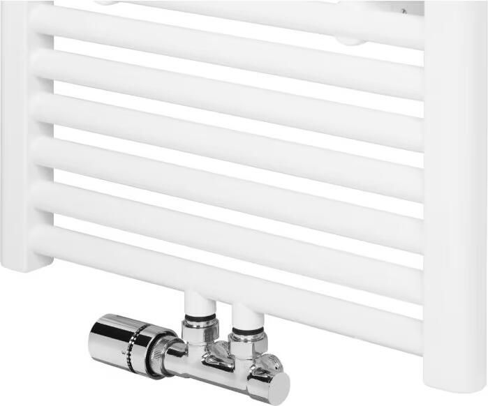 HSK Handdoekradiator Line Plus| 50x177.5 cm | CV en of electrische werking | Wit