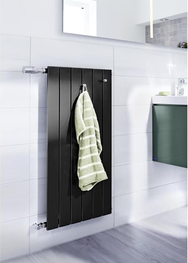 HSK radiator handdoekhaakje | t.b.v radiator Alto | chroom