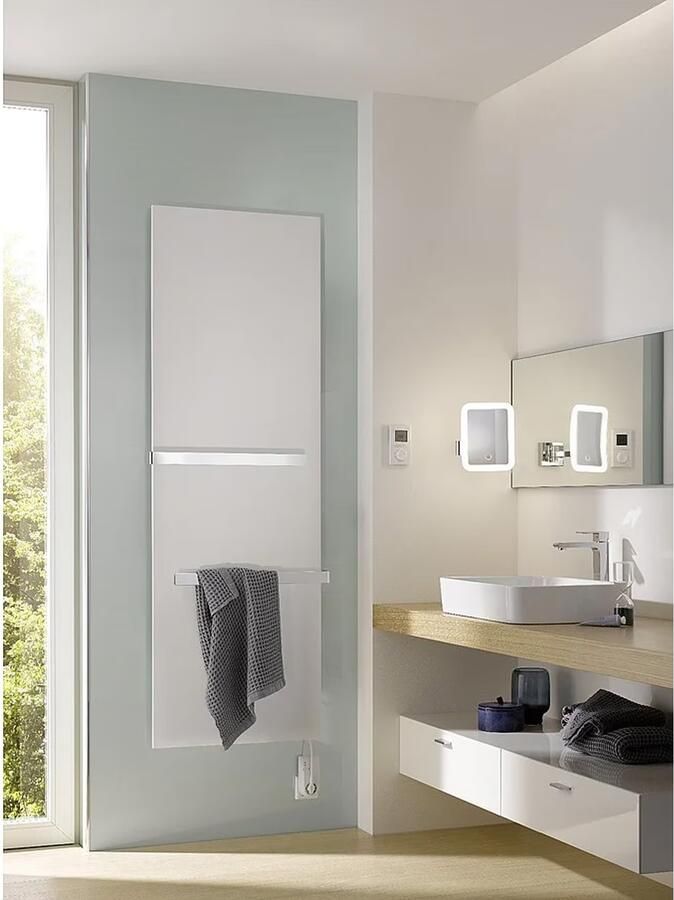 HSK radiator handdoekhouder 55 cm t.b.v Retango Alto en Altelier Line chroom