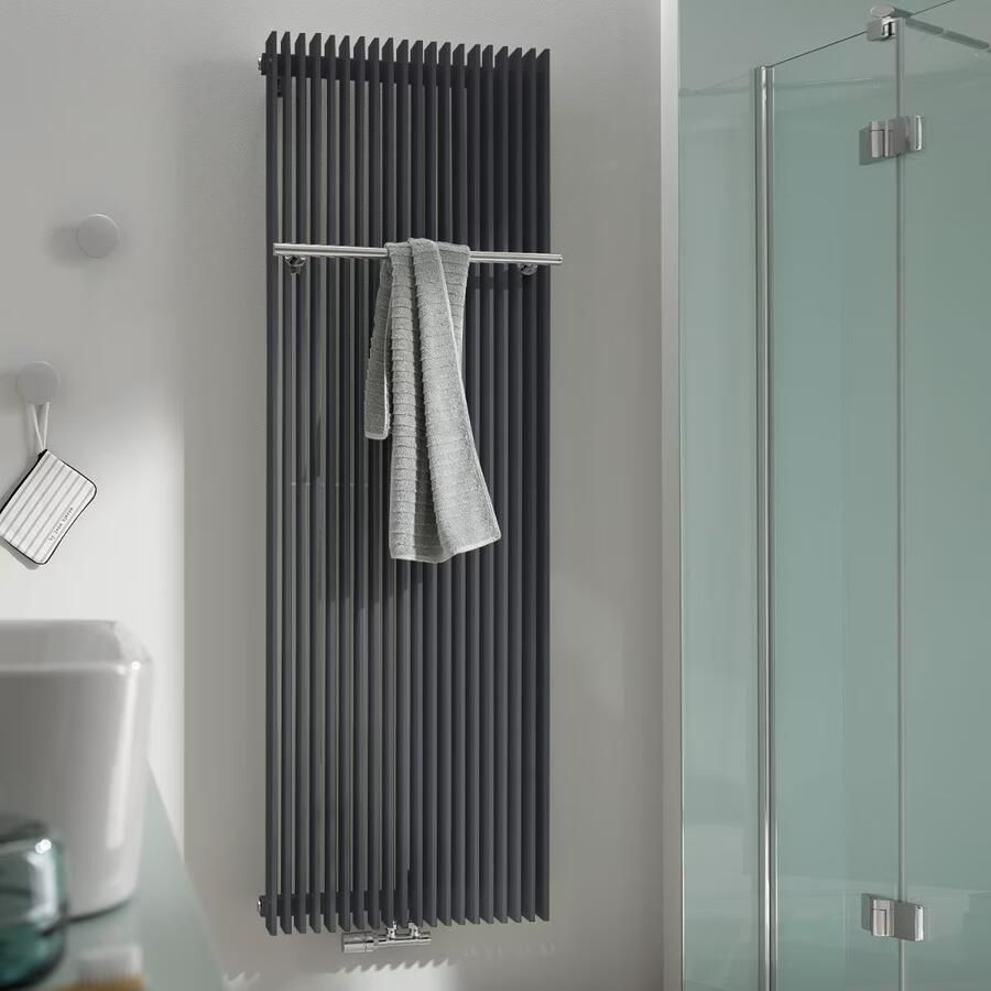 HSK radiator handdoekhouder | 28 cm | t.b.v Sky radiator | chroom