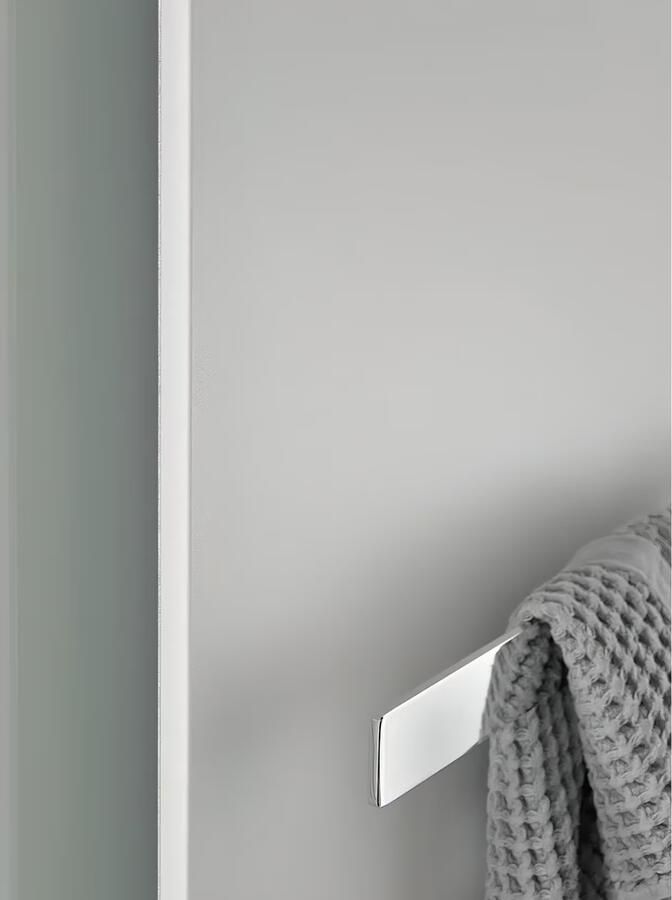 HSK Retango infrarood design radiator elekstrisch 60x120 cm glas wit - Foto 3