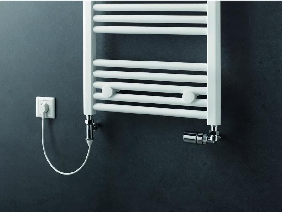 HSK verwarmingselement 1 | 300 watt | t.b.v electrische radiator | Wit - Foto 2