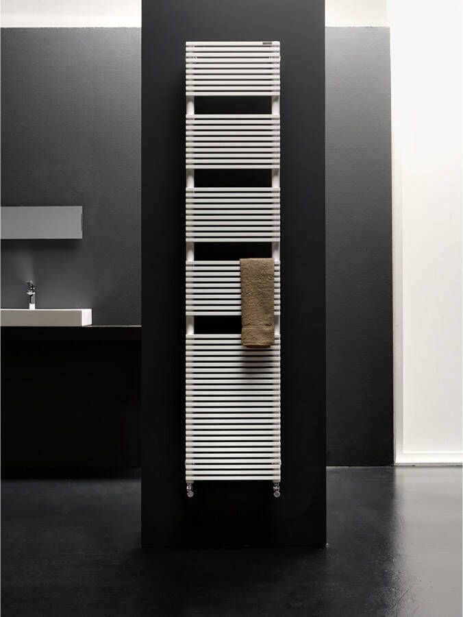 Instamat Badkamerradiator serie Quadro Bath 116 x 60 cm incl. bevestigingsset wit