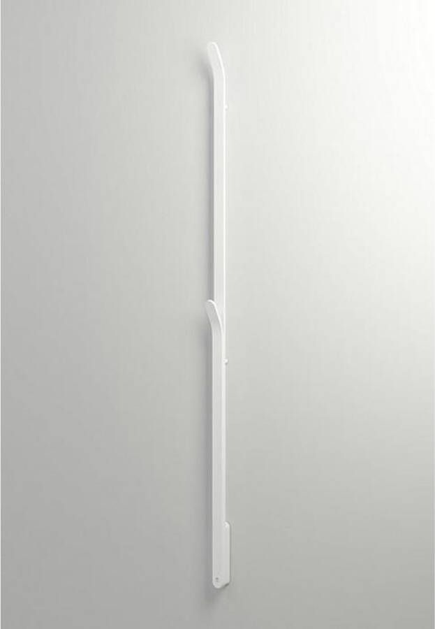 Instamat Elektrische handdoekradiator serie Arc 170 cm 34W soft wit soft wit