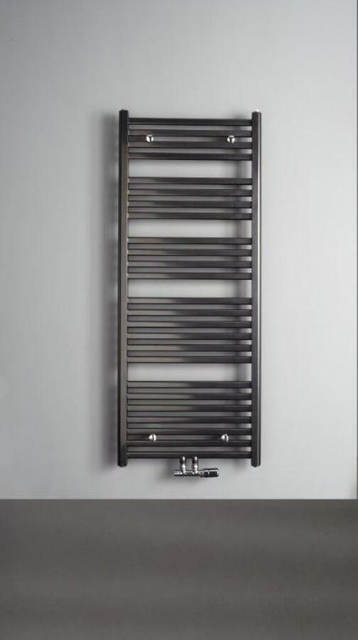 Instamat Badkamerradiator serie Calda 185 x 60 cm incl. bevestigingsset antraciet metallic - Foto 3