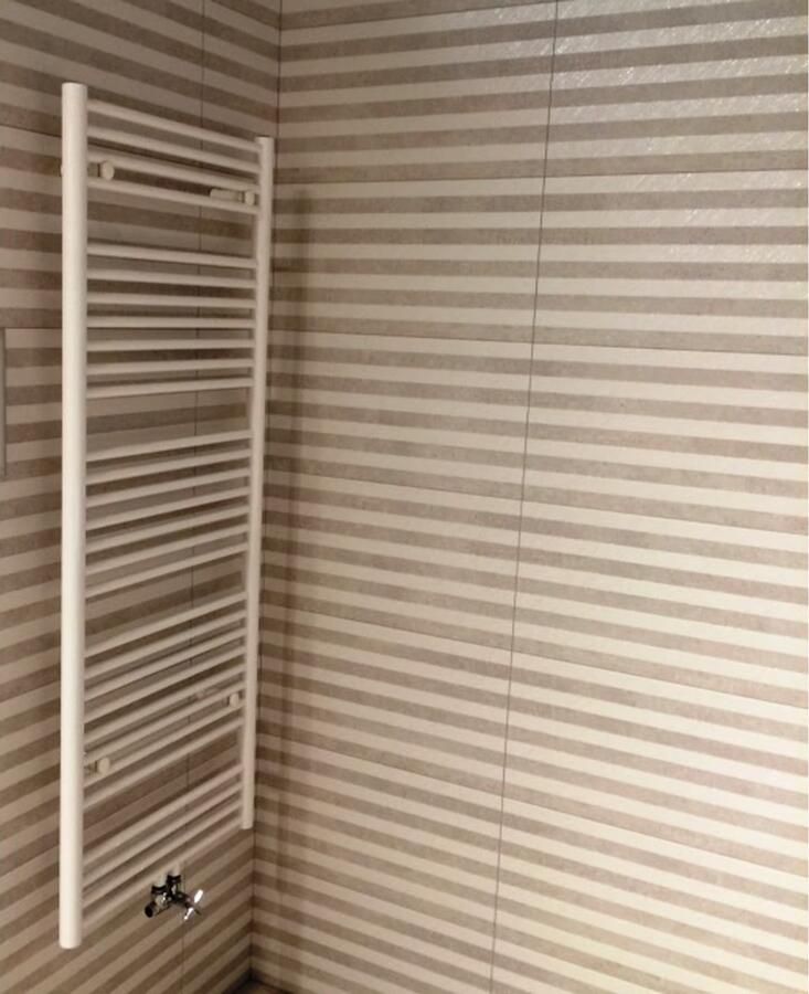 Instamat Badkamerradiator serie Nera 148 x 60 cm incl. bevestigingsset wit