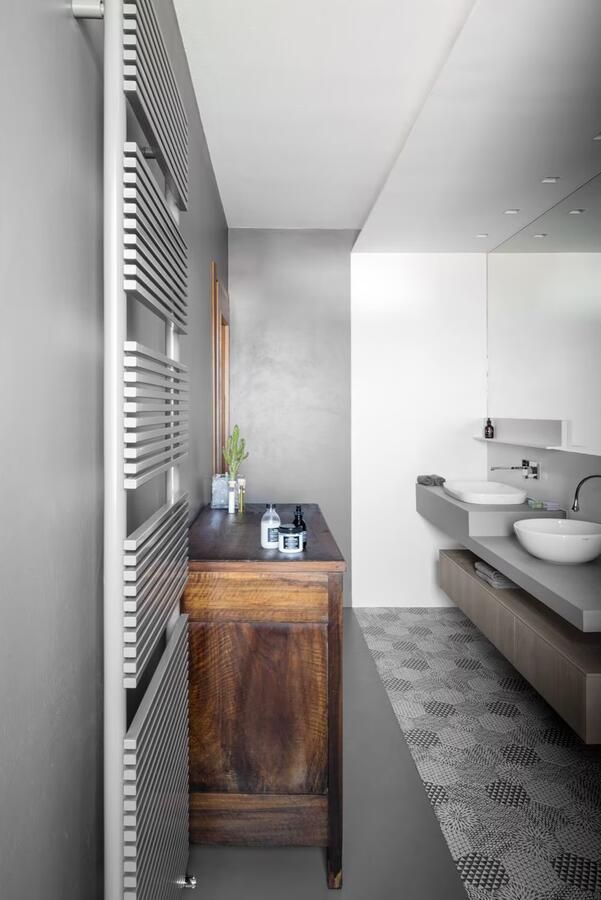 Instamat Badkamerradiator serie Quadro Bath 116 x 60 cm incl. bevestigingsset wit - Foto 2