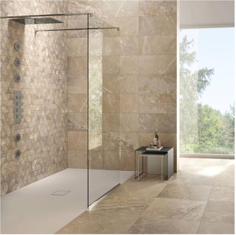 Edimax Astor Golden Age Vloer- en wandtegel | 60x60 cm | Gerectificeerd | Marmerlook | Mat Beige