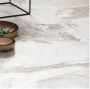 Edimax Astor Golden Age Vloer- en wandtegel | 80x80 cm | Gerectificeerd | Marmerlook | Mat Wit - Thumbnail 1