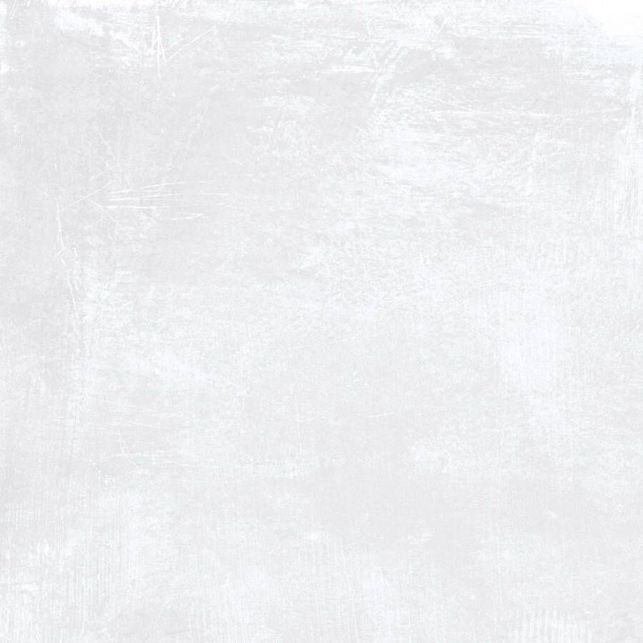 EnergieKer wand- en vloertegel 60x60cm 9mm Vierkant gerectificeerd Betonlook Wit mat SW07310615-1