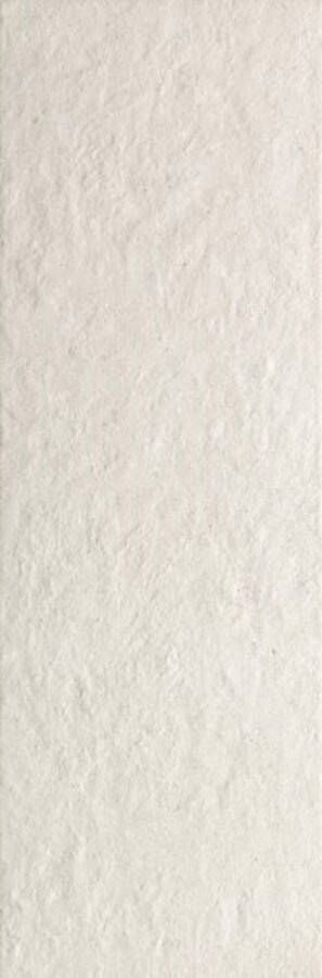 Fap Ceramiche Nux Wandtegel | 25x75 cm | Gerectificeerd | Natuursteenlook | Mat Wit