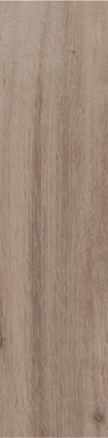 Jabostone Real Wood Nocciolo vloertegel hout look 15x60 cm beige mat