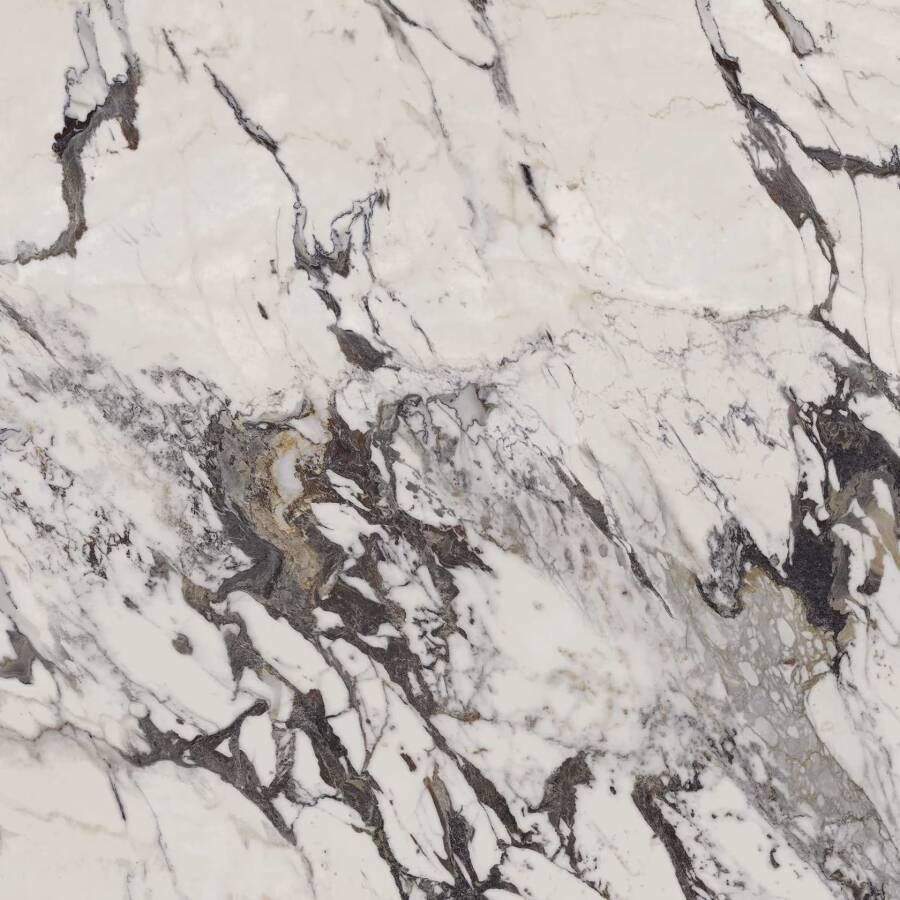 Marazzi italie Grandemarble Vloertegel | 120x120 cm | Gerectificeerd | Marmerlook | Glans Grijs