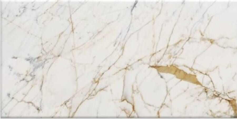 Marazzi italie Grandemarble Vloertegel | 120x240 cm | Gerectificeerd | Marmerlook | Glans Wit