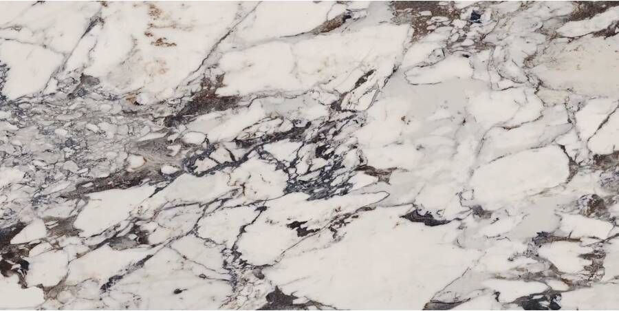 Marazzi italie Grandemarble Vloertegel | 120x240 cm | Gerectificeerd | Marmerlook | Glans Wit