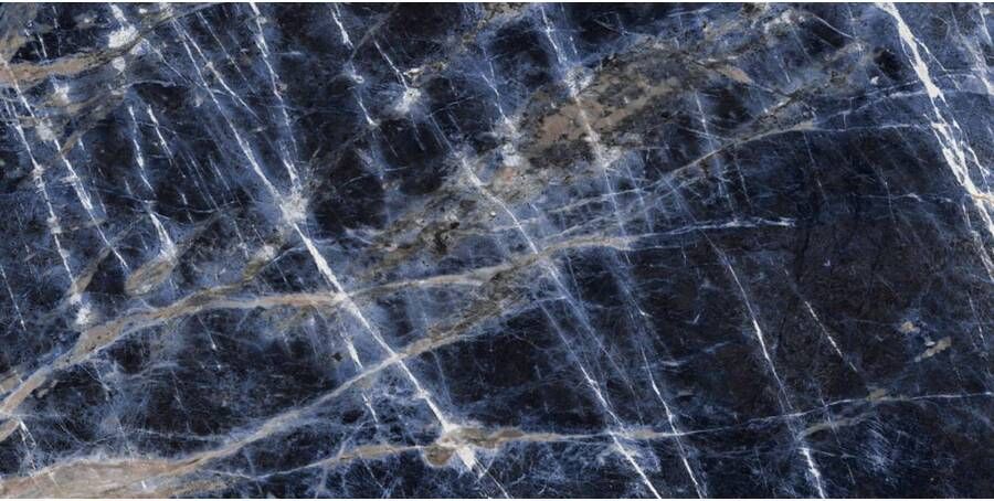 Marazzi italie Grandemarble Vloertegel | 120x278 cm | Gerectificeerd | Marmerlook | Glans Blauw