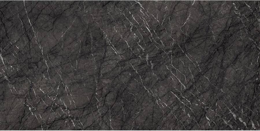 Marazzi italie Grandemarble Vloertegel | 160x320 cm | Gerectificeerd | Marmerlook | Glans Antraciet