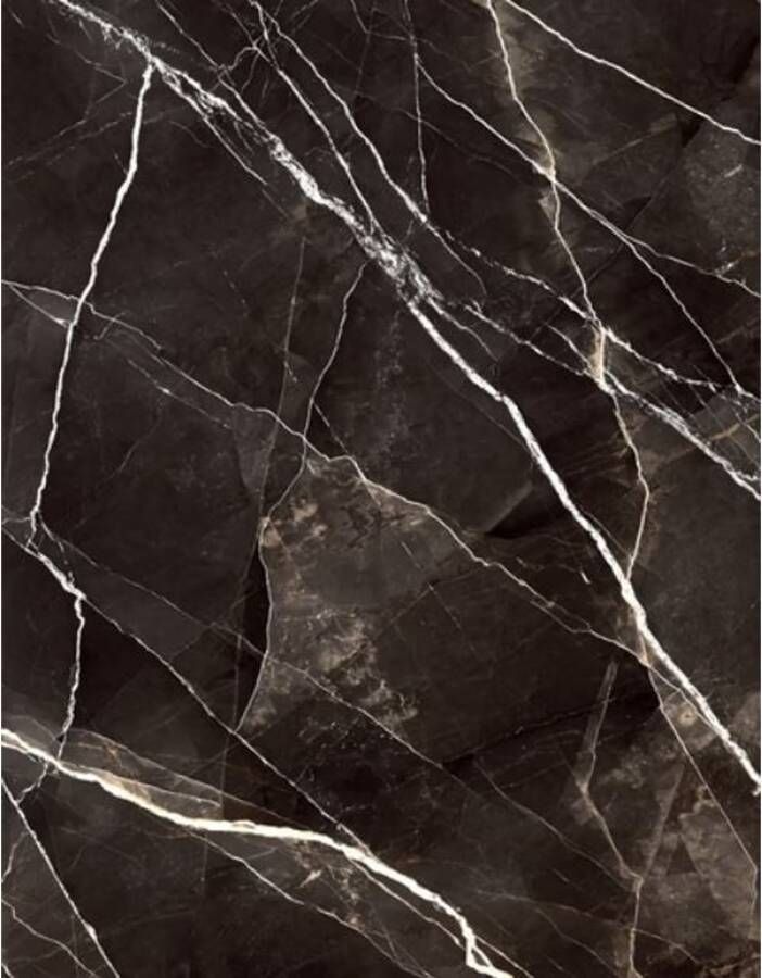 Marazzi italie Grandemarble Vloertegel | 160x320 cm | Gerectificeerd | Marmerlook | Glans Zwart