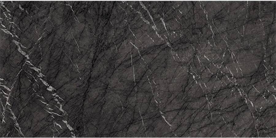 Marazzi italie Grandemarble Vloertegel | 160x320 cm | Gerectificeerd | Marmerlook | Mat Antraciet