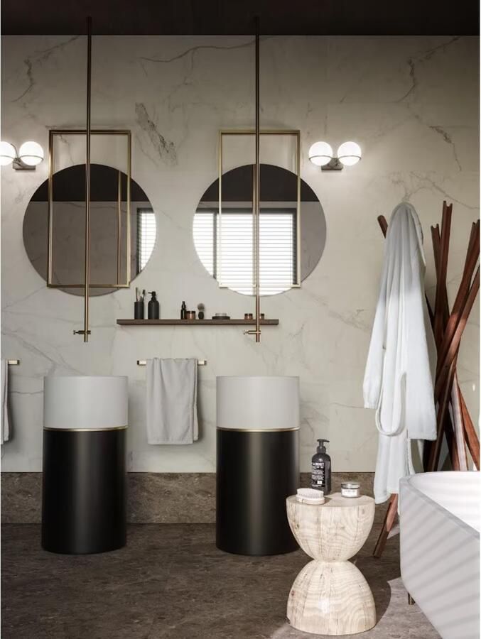 Marazzi italie Allmarble Vloertegel | 60x60 cm | Gerectificeerd | Mat Wit