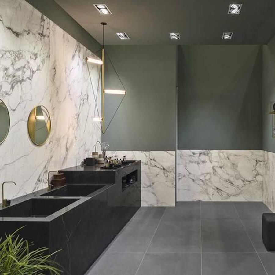 Marazzi italie Allmarble Vloertegel | 75x150 cm | Gerectificeerd | Marmerlook | Mat Wit