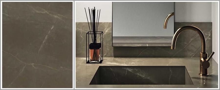 Marazzi italie Allmarble Vloertegel | 75x75 cm | Gerectificeerd | Marmerlook | Mat Bruin