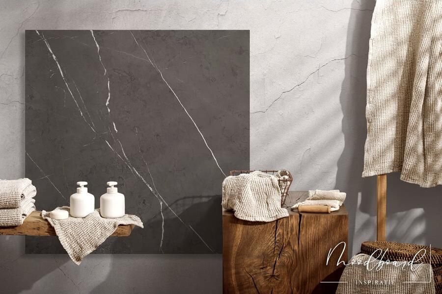 Marazzi italie Allmarble Vloertegel | 75x75 cm | Gerectificeerd | Marmerlook | Mat Grijs - Foto 3