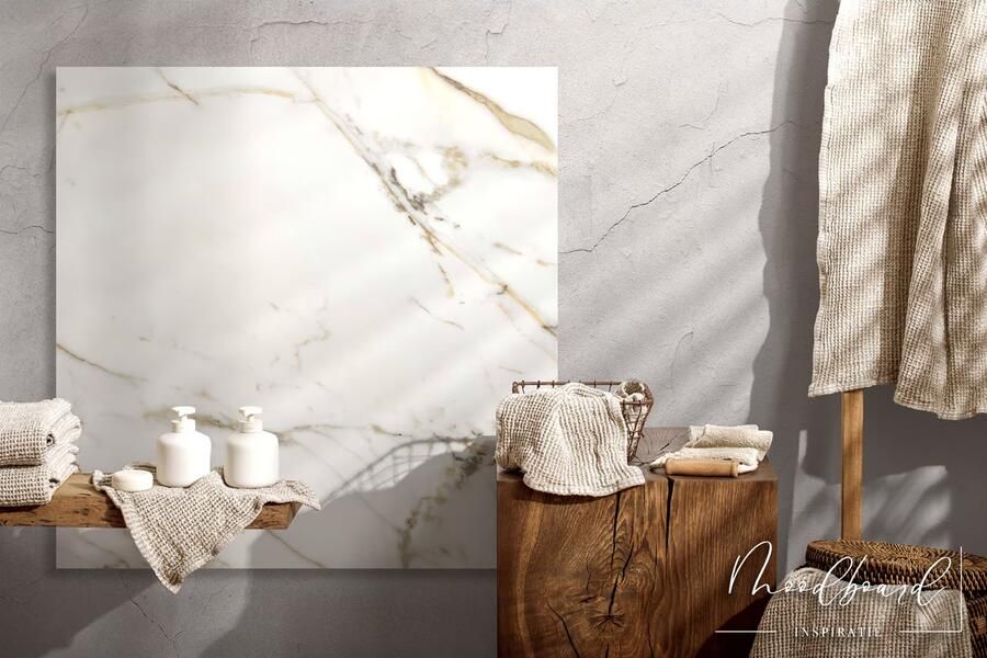Marazzi italie Allmarble Vloertegel | 75x75 cm | Gerectificeerd | Marmerlook | Mat Wit - Foto 3