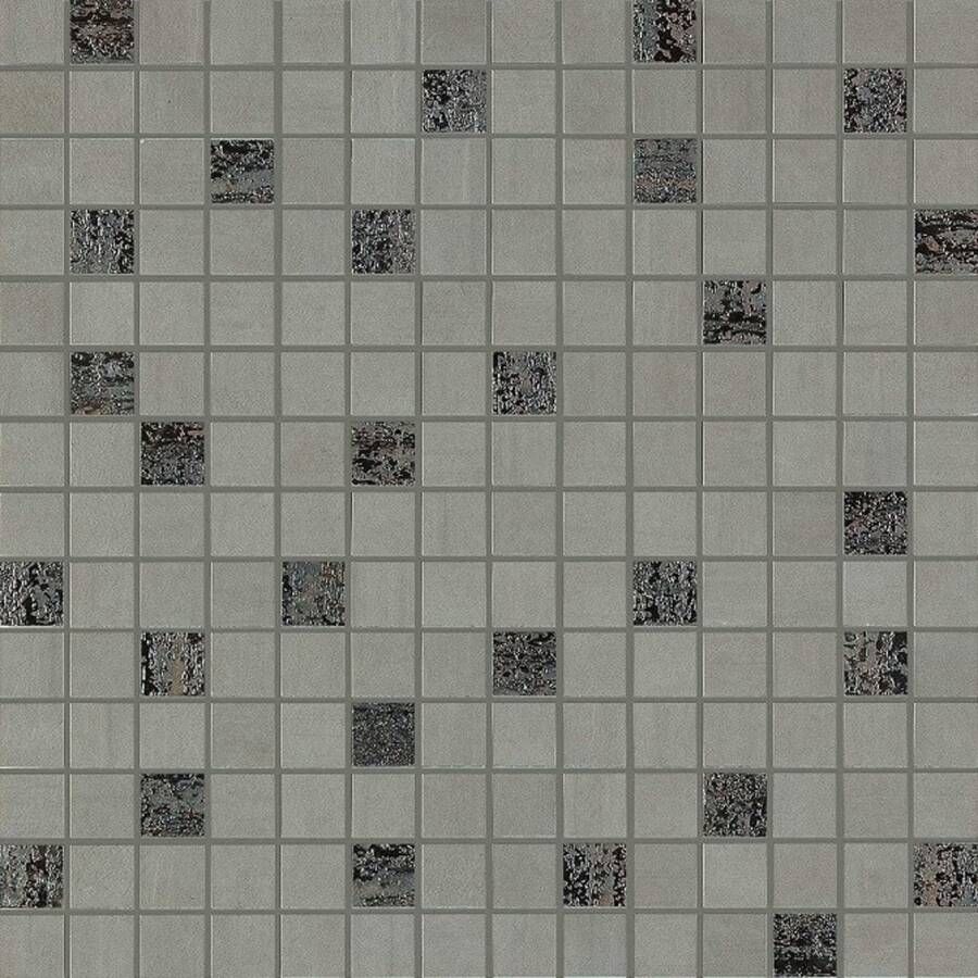 Marazzi italie Materika Wandtegel | 40x40 cm | Mat Grijs