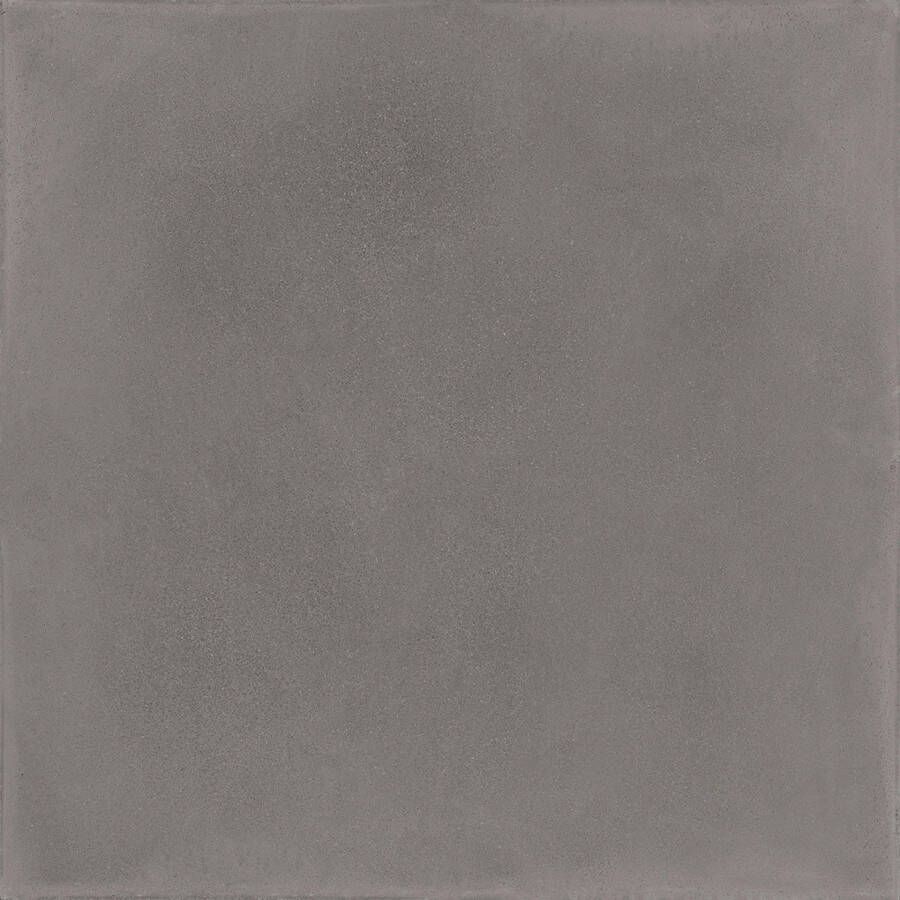 Marazzi Material Dark Grey Rett vloertegel beton look 60x60 cm grijs mat