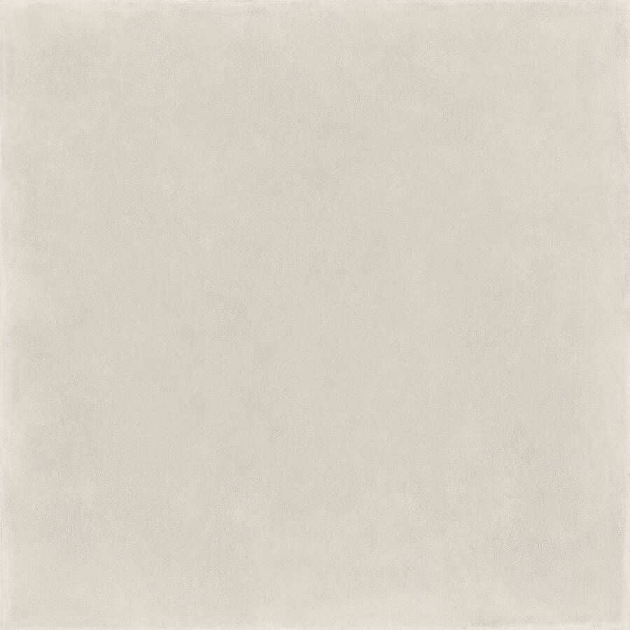 Marazzi Material White Rett vloertegel beton look 120x120 cm grijs mat