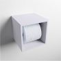 Mondiaz EASY Toiletrolhouder solid surface in- en opbouw 16x16 cm kleur Cale - Thumbnail 1