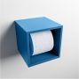 Mondiaz EASY Toiletrolhouder solid surface in- en opbouw 16x16 cm kleur Jeans - Thumbnail 1