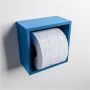 Mondiaz EASY Toiletrolhouder solid surface in- en opbouw 16x16 cm kleur Jeans - Thumbnail 1