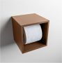 Mondiaz EASY Toiletrolhouder solid surface in- en opbouw 16x16 cm kleur Rust - Thumbnail 1