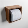 Mondiaz EASY Toiletrolhouder solid surface in- en opbouw 16x16 cm kleur Rust - Thumbnail 1