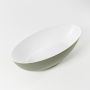 Mondiaz Vrijstaand bad Float | 170x80 cm | Solid surface | Ovaal | Army Talc - Thumbnail 1