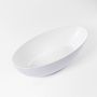Mondiaz Vrijstaand bad Float | 170x80 cm | Solid surface | Ovaal | Cale Talc - Thumbnail 1