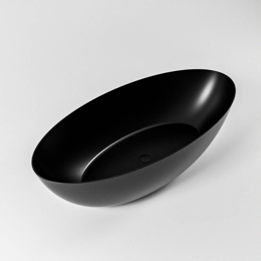 Mondiaz Vrijstaand bad Float | 170x80 cm | Solid surface | Ovaal | Urban