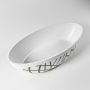 Mondiaz Vrijstaand bad Holm Design | 180x85 cm | Solid surface | Ovaal | Army - Thumbnail 1