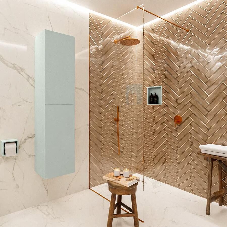 Mondiaz Beam 160cm kolomkast kleur greey met 2 deuren - Foto 3