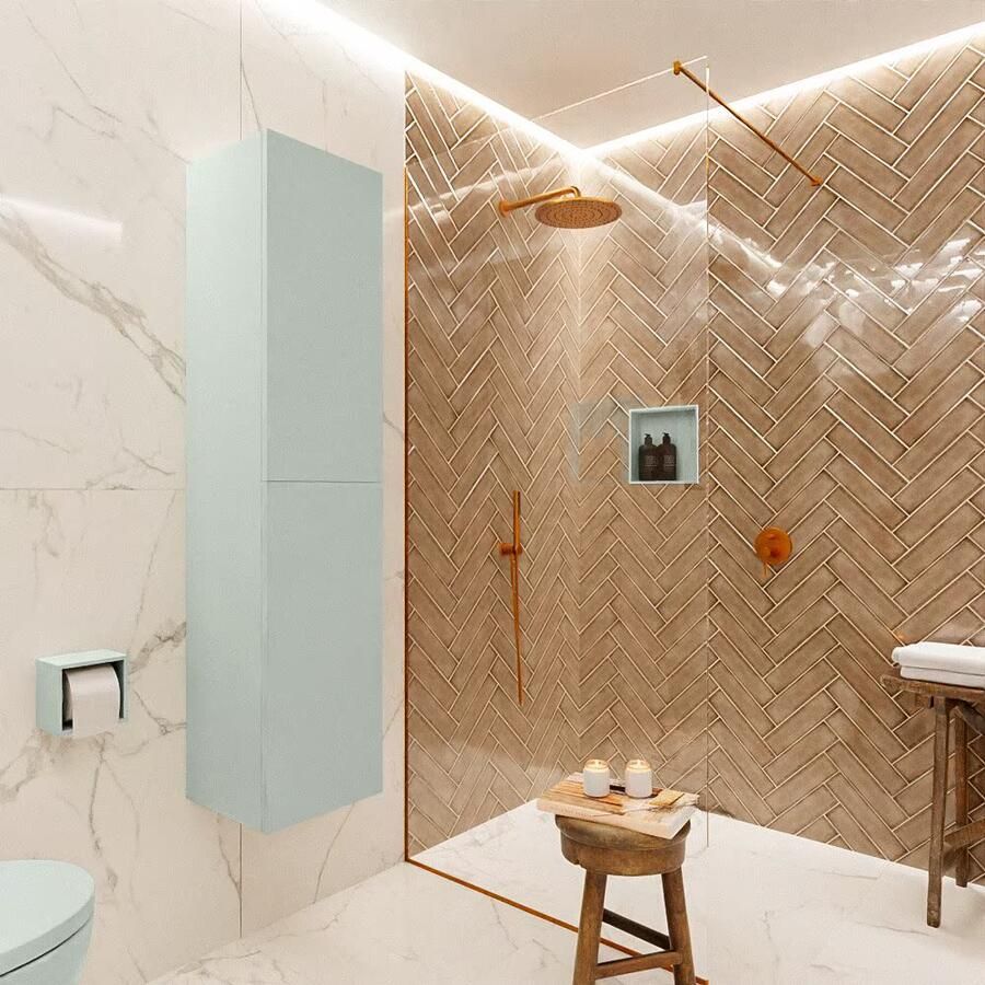 Mondiaz Beam 160cm kolomkast kleur greey met 2 deuren - Foto 2