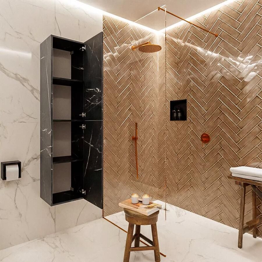 Mondiaz Beam 160cm kolomkast kleur Marquina met 2 deuren - Foto 3