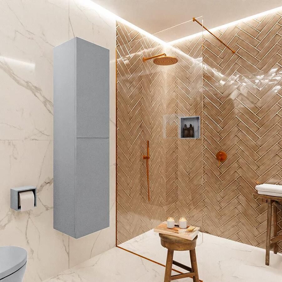 Mondiaz Beam 160cm kolomkast kleur Plata met 2 deuren - Foto 2