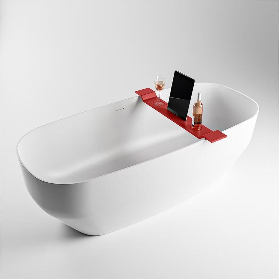 Mondiaz EASY badplank solid surface 86 cm kleur Fire - Foto 3