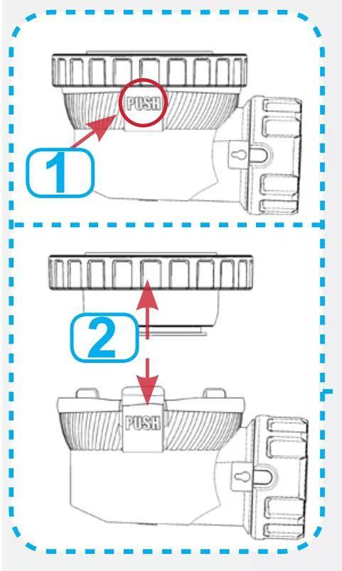 Mondiaz Speciaal Ruimtebesparend sifon met clickwaste Easy | 5 4" | Solid Surface | Plata